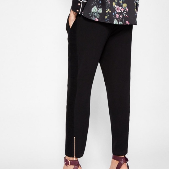 Ted Baker Black Drawstring Pants - Picture 5 of 13